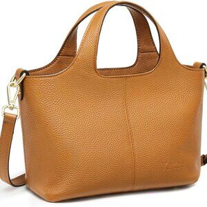 Leather Crossbody Bags for Women Cross Body Purses,Small Shoulder Tote Bag, Wome